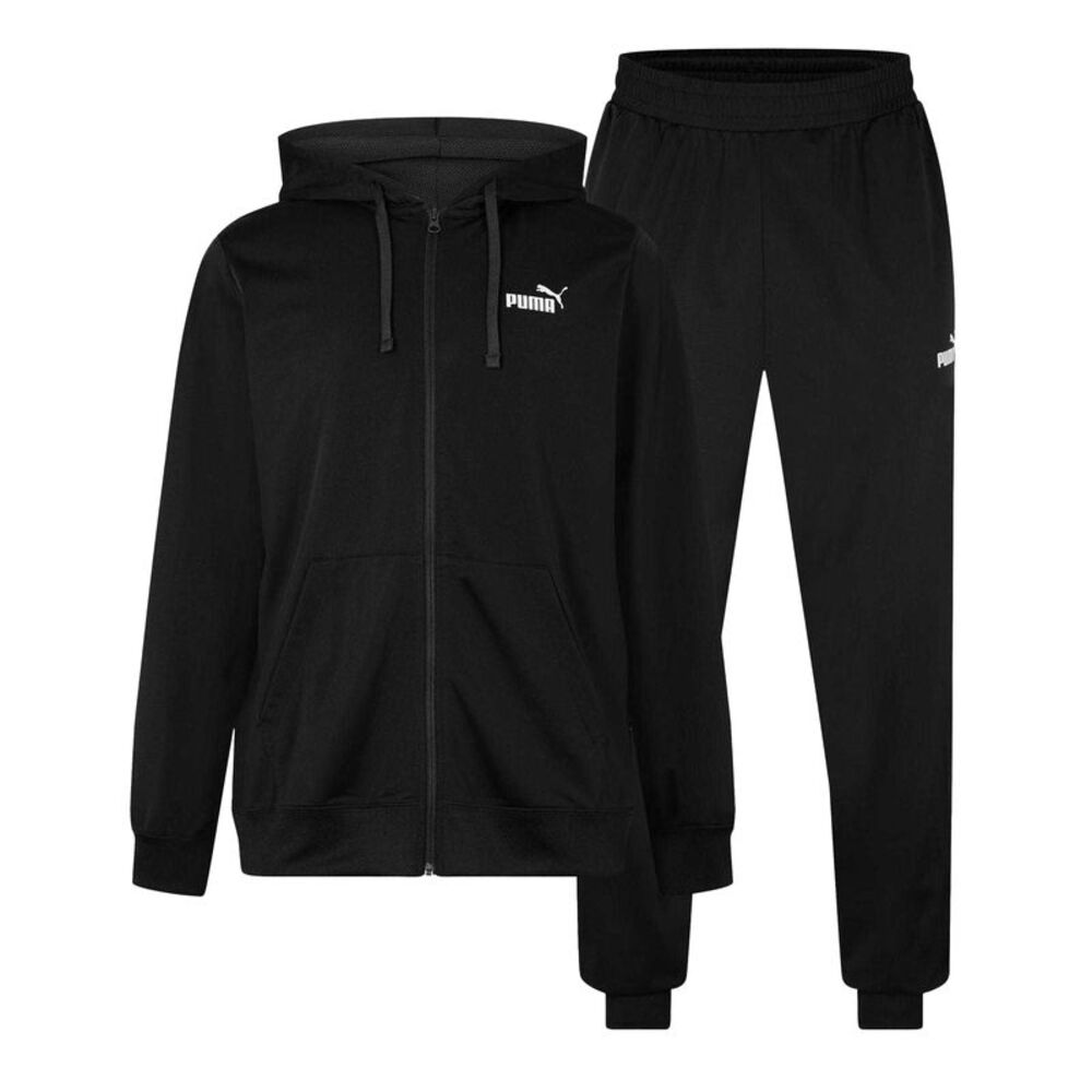 Puma Mens  Long-Sleeved Tracksuit Set / Black